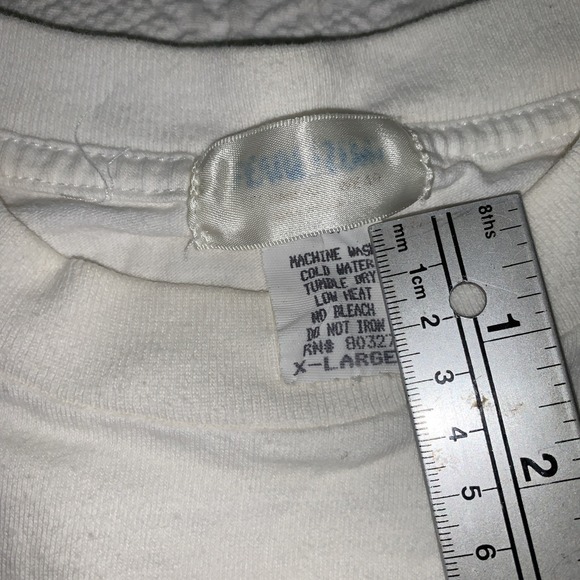 Vintage 90's Pearl Izumi USA Made Single Stitch White Cycling T-Shirt XL - Picture 6 of 8